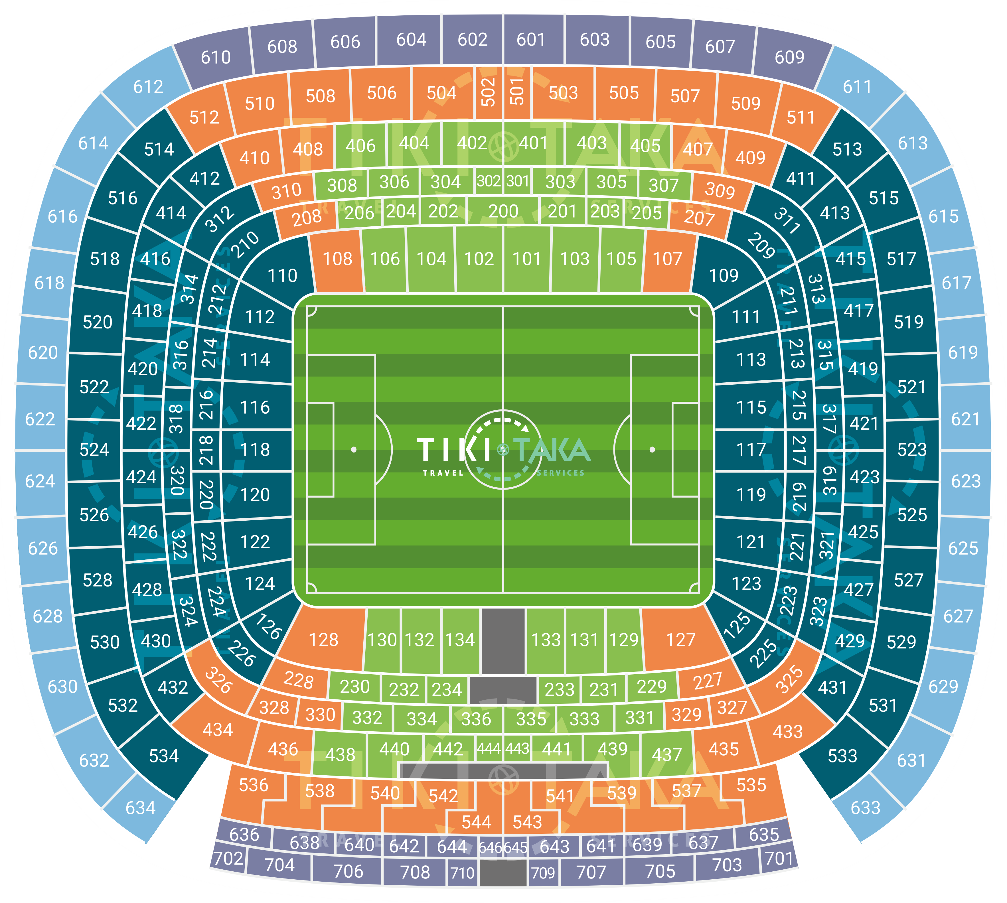 mapa sectores bernabeu