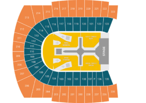 mapa estadio olimpico the Weeknd BCN