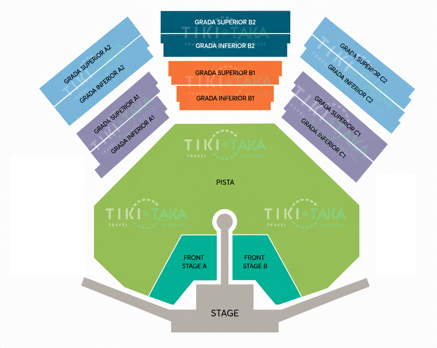 mapà estadio shakira