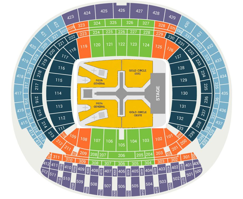 mapa metropolitano concierto the weeknd